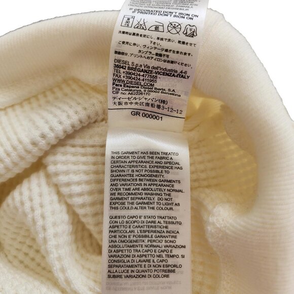 Men's Diesel Cream-colored Thermal Shirt - Size: Large - Picture 8 of 8